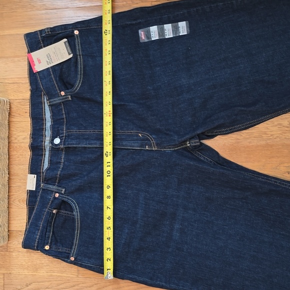 LEVI'S BRAND SIGNATURE MEN'S 559 BIG & TALL BLUE JEANS SIZE 46x30 - Picture 12 of 16